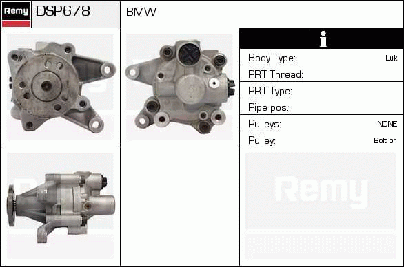 DELCO REMY DSP678 Hydraulic...