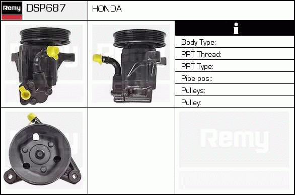 DELCO REMY DSP687 Hydraulic...