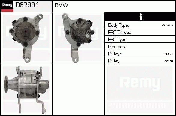 DELCO REMY DSP691 Hydraulic...