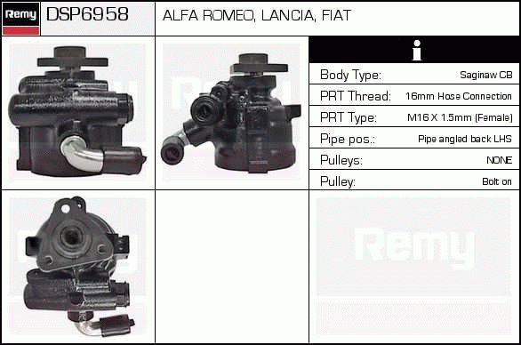 DELCO REMY DSP6958...