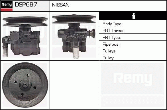 DELCO REMY DSP697 Hydraulic...