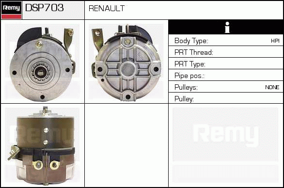 DELCO REMY DSP703 Hydraulic...