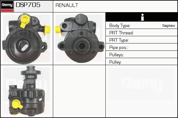 DELCO REMY DSP705 Hydraulic...