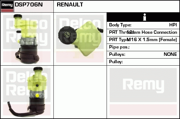 DELCO REMY DSP706N...