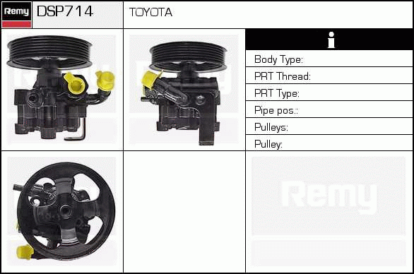 DELCO REMY DSP714 Hydraulic...