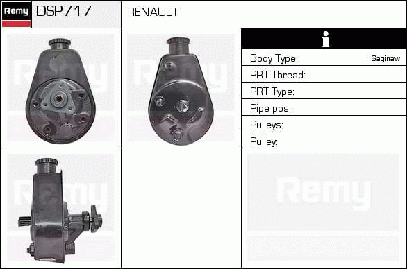 DELCO REMY DSP717 Hydraulic...