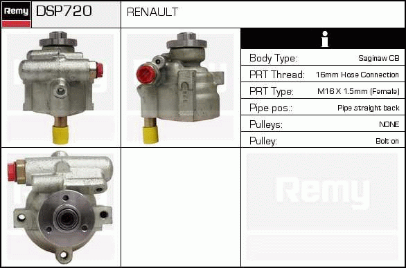 DELCO REMY DSP720 Hydraulic...