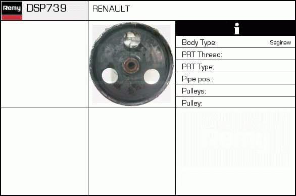 DELCO REMY DSP739 Hydraulic...