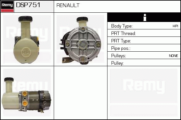 DELCO REMY DSP751 Hydraulic...