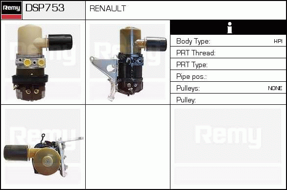 DELCO REMY DSP753 Hydraulic...