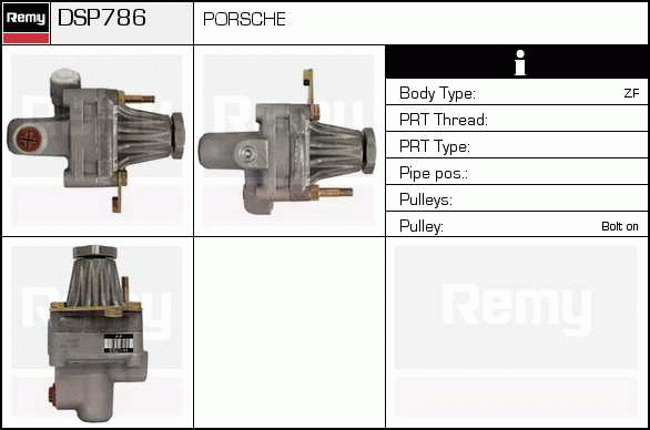 DELCO REMY DSP786 Hydraulic...