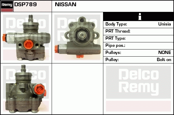 DELCO REMY DSP789 Hydraulic...