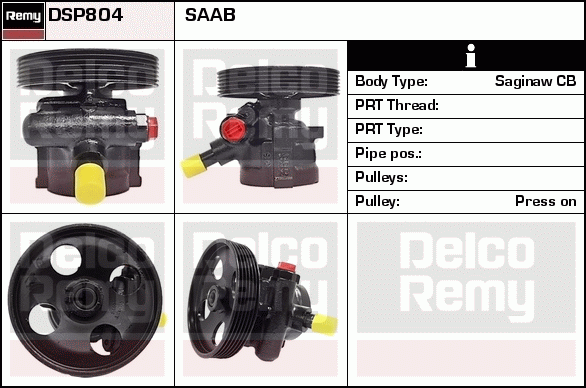 DELCO REMY DSP804 Hydraulic...