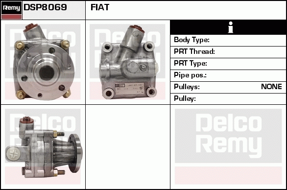 DELCO REMY DSP8069...