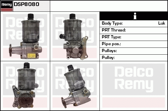 DELCO REMY DSP8080...