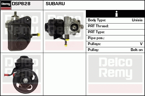 DELCO REMY DSP828 Hydraulic...