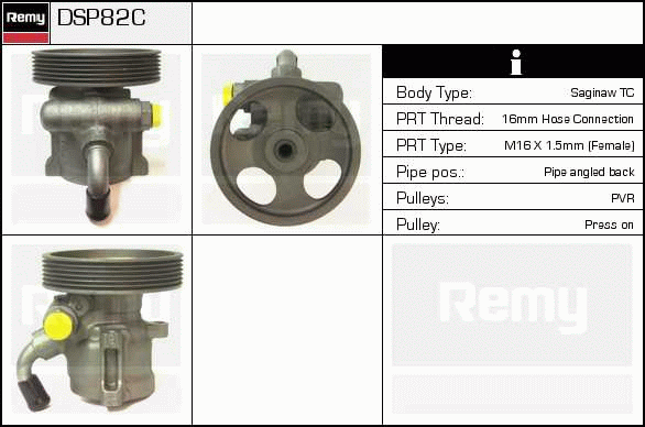 DELCO REMY DSP82C Hydraulic...