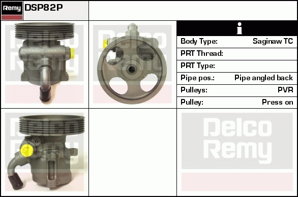 DELCO REMY DSP82P Hydraulic...