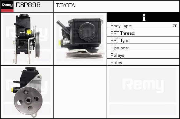 DELCO REMY DSP898 Hydraulic...