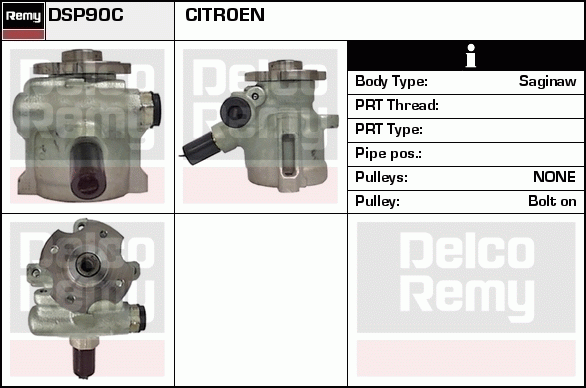 DELCO REMY DSP90C Hydraulic...