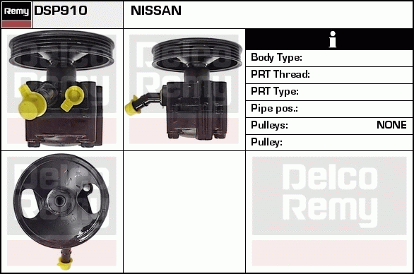 DELCO REMY DSP910 Hydraulic...