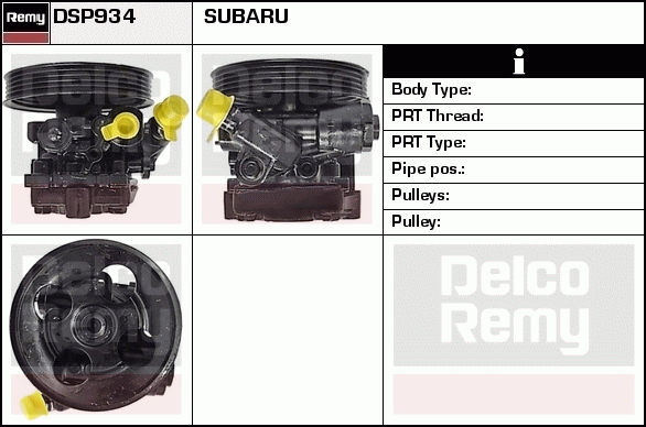 DELCO REMY DSP934 Hydraulic...