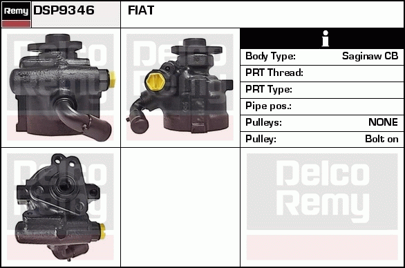 DELCO REMY DSP9346...