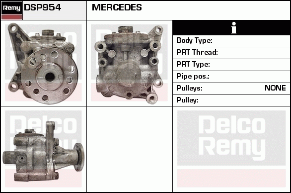 DELCO REMY DSP954 Hydraulic...