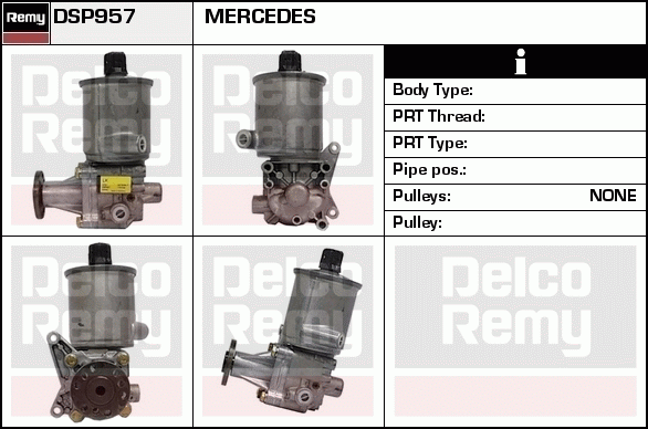 DELCO REMY DSP957 Hydraulic...