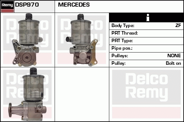 DELCO REMY DSP970 Hydraulic...