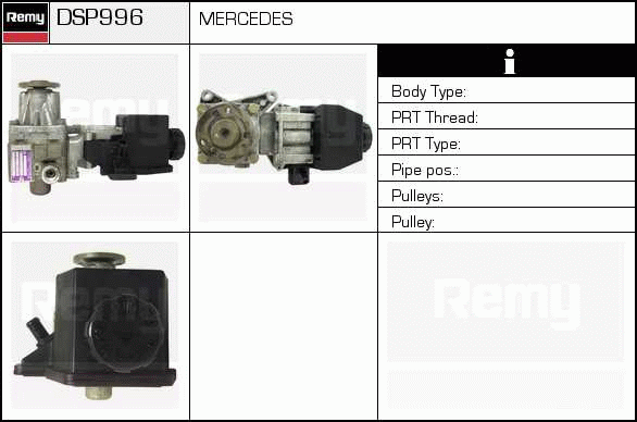 DELCO REMY DSP996 Hydraulic...