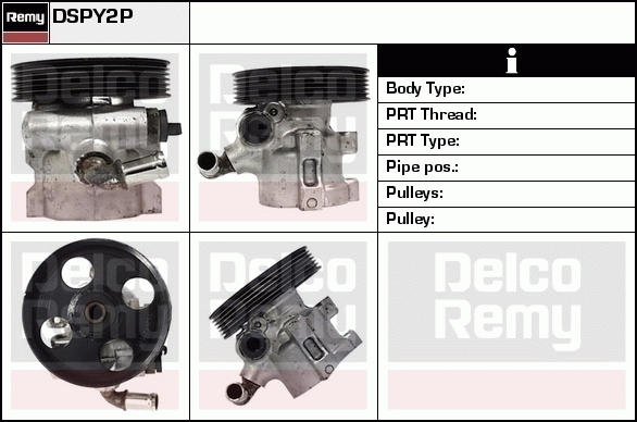 DELCO REMY DSPY2P Hydraulic...