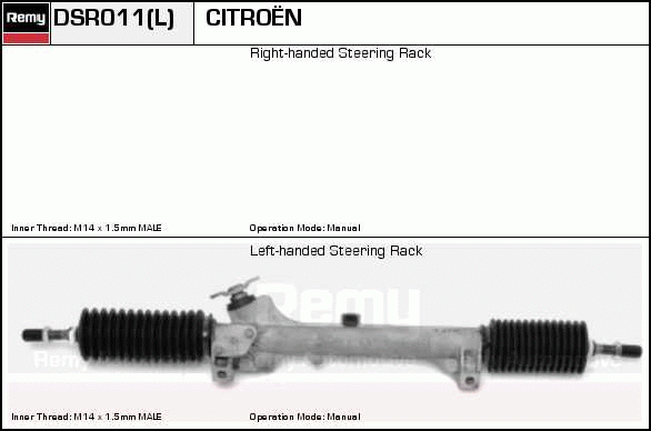 DELCO REMY DSR011L Steering...