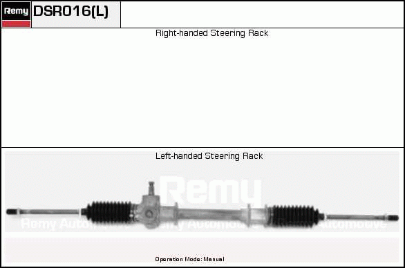 DELCO REMY DSR016 Steering...