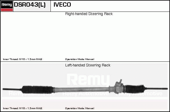 DELCO REMY DSR043L Steering...