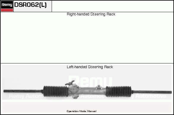 DELCO REMY DSR062L Steering...