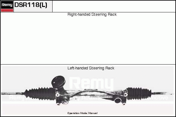 DELCO REMY DSR118L Steering...