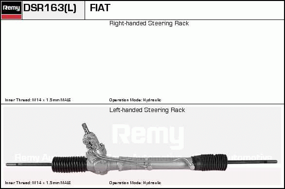 DELCO REMY DSR163L Steering...