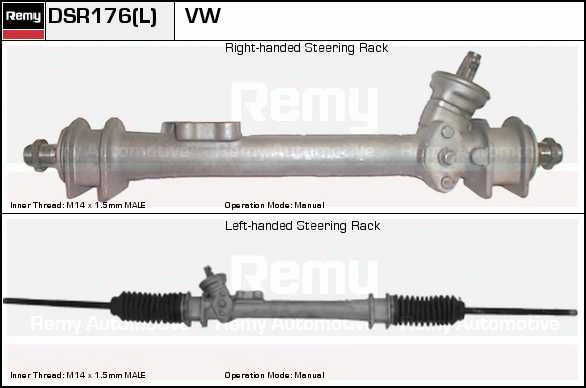 DELCO REMY DSR176L Steering...