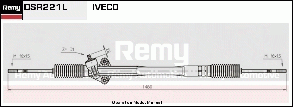 DELCO REMY DSR221L Steering...