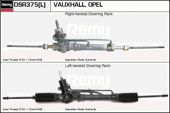 DELCO REMY DSR375L Steering...