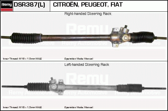 DELCO REMY DSR387 Steering...