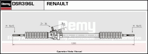 DELCO REMY DSR396L Steering...