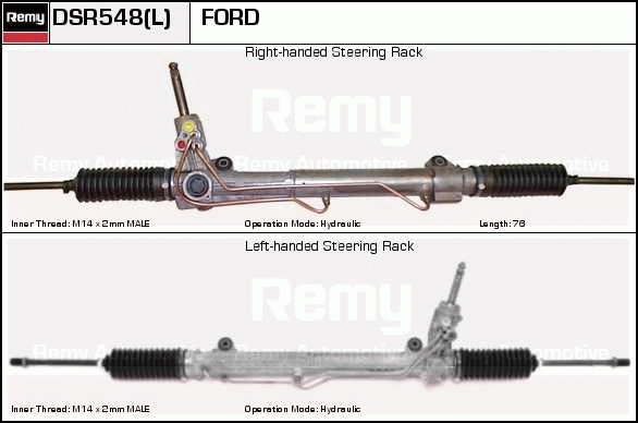 DELCO REMY DSR548L Steering...