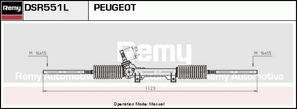 DELCO REMY DSR551L Steering...