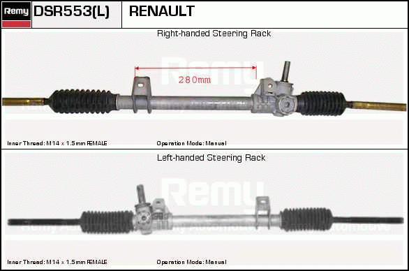 DELCO REMY DSR553 Steering...