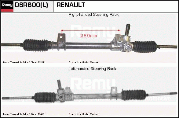 DELCO REMY DSR600 Steering...