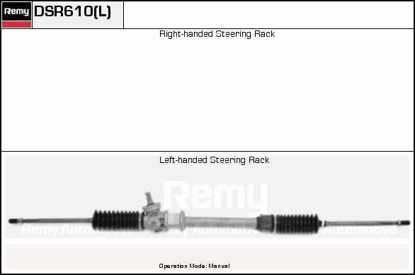 DELCO REMY DSR610L Steering...