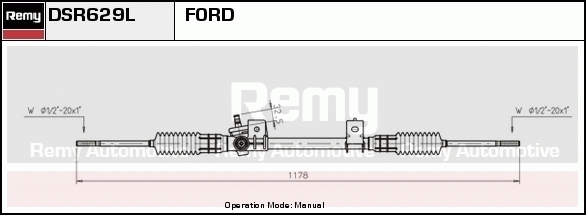 DELCO REMY DSR629L Steering...