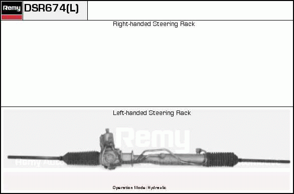 DELCO REMY DSR674L Steering...